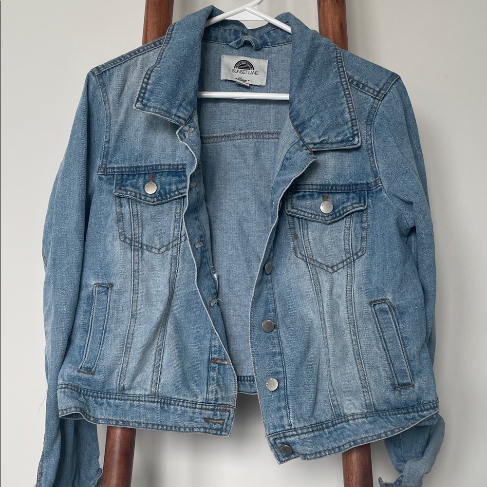 Forever 21 Classic Blue Jean Jacket